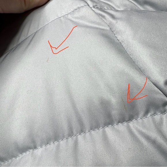 Patagonia Women's Downtown Jacket Down Filled Duck Down Puffer Jacket in Grey - Picture 9 of 9